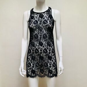 AMANDA UPRICHARD LACE DRESS TUNIC 100% COTTON NWOT MADE IN THE USA SOFT LACE